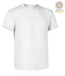 Short sleeve work t-shirt, regular fit, crew neck, OEKO-TEX certified. Colour   fire red X-CTU01T.001