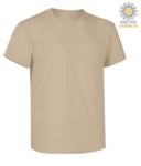 Short sleeve work t-shirt, regular fit, crew neck, OEKO-TEX certified. Colour   sport grey X-CTU01T.120