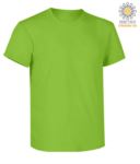 Short sleeve work t-shirt, regular fit, crew neck, OEKO-TEX certified. Colour  pistachio X-CTU01T.511