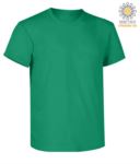 Short sleeve work t-shirt, regular fit, crew neck, OEKO-TEX certified. Colour kelly green  X-CTU01T.520