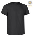 Short sleeve work t-shirt, regular fit, crew neck, OEKO-TEX certified. Colour Dark grey  X-CTU01T.002