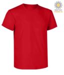 Short sleeve work t-shirt, regular fit, crew neck, OEKO-TEX certified. Colour turquoise X-CTU01T.004