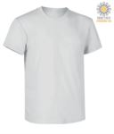 Short sleeve work t-shirt, regular fit, crew neck, OEKO-TEX certified. Colour Dark grey  X-CTU01T.600