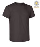 Short sleeve work t-shirt, regular fit, crew neck, OEKO-TEX certified. Colour   bear brown X-CTU01T.670